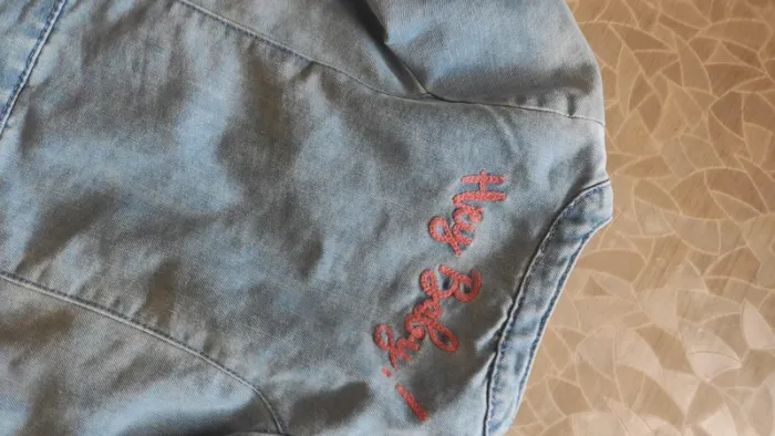 Veste jeans bébé fille 18 mois - photo numéro 2