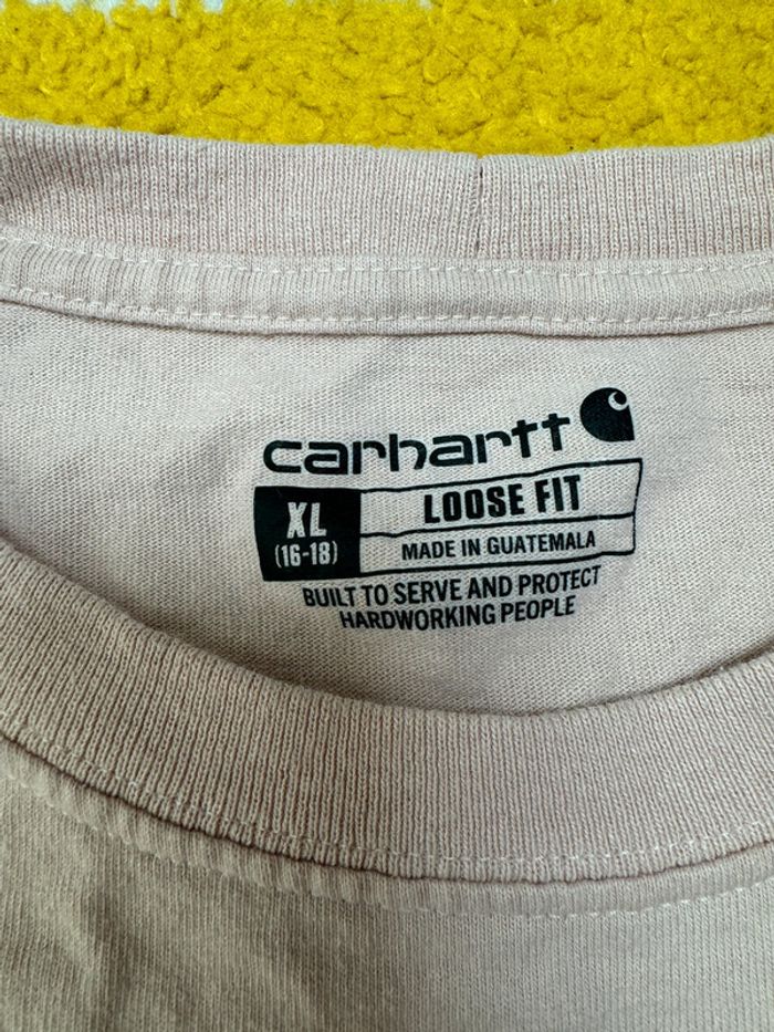Tee-shirt à manches longues Carhartt Taille 16 ans - photo numéro 3