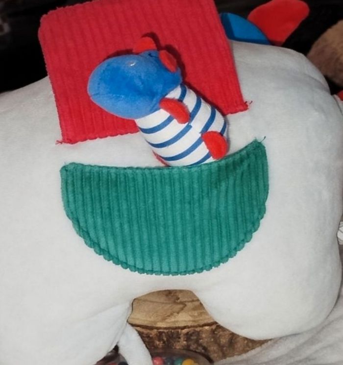 Oxybul Axel l'hippopotame Peluche d'activités NEUVE - photo numéro 4