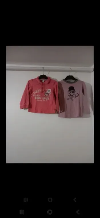 Lot de 2 T-shirts Tape à l’œil (18-24 mois / 86 cm)