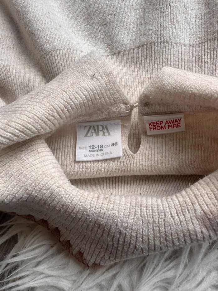 Robe pull Zara  12-18 mois - photo numéro 2