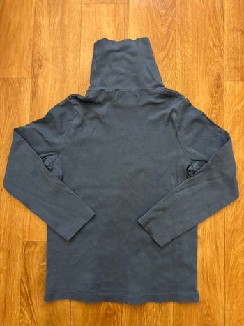 Sous pull col roulé bleu 5/6 ans 