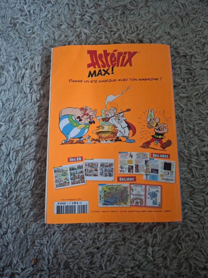 Livre asterix max année 2018 n 5 - photo numéro 2
