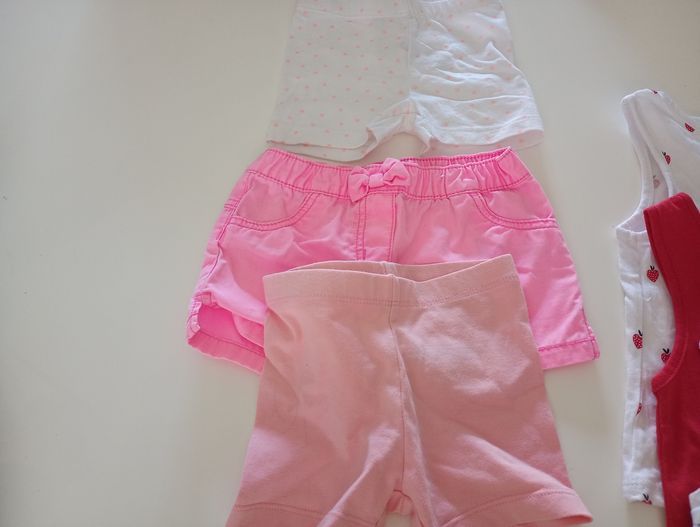 Lot 9 mois bébé fille printemps / été - photo numéro 4
