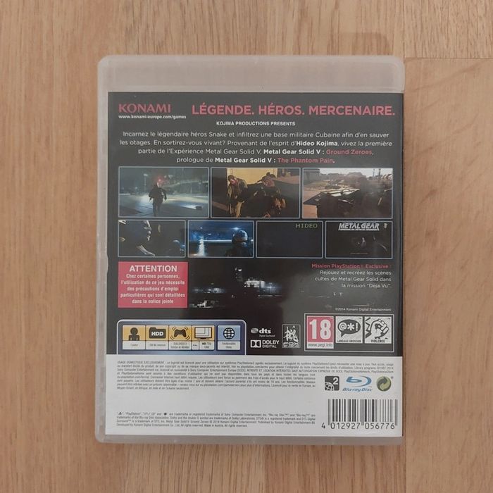 Lot de jeux Metal Gear Solid PSP PS2 PS3 - photo numéro 11