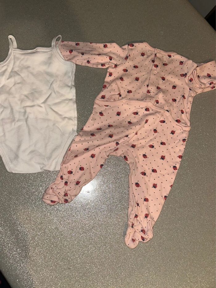 Grenouillère et body fille 6 mois - photo numéro 6