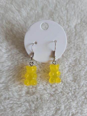 Boucles haribo nounours jaune