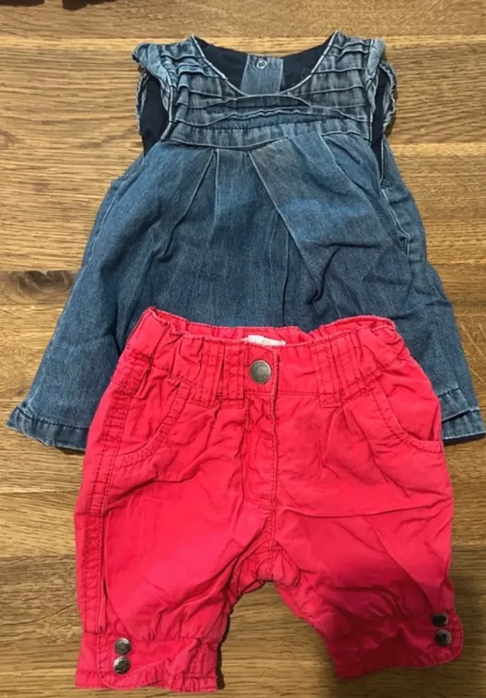Lot de vêtements bébé fille - photo numéro 2
