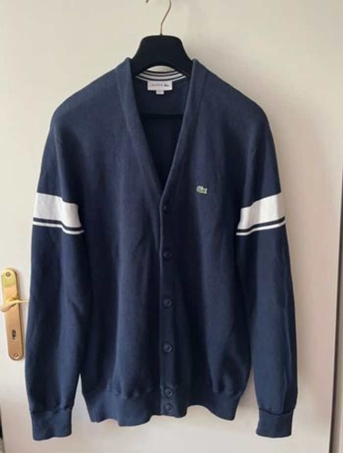 Cardigan pull homme Lacoste taille XL