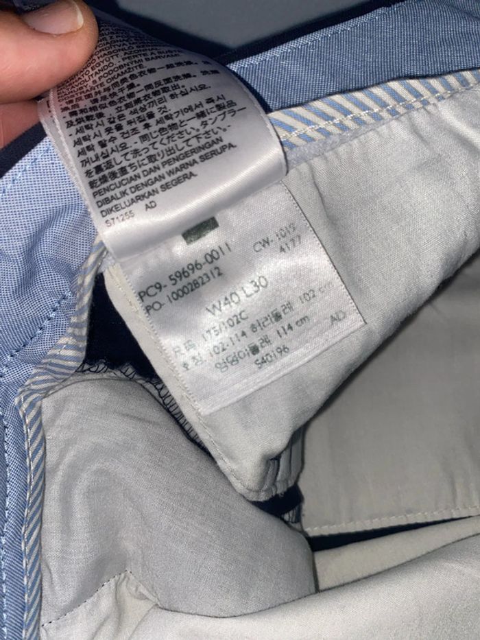 Chino bleu marine taille 40/30 - photo numéro 5
