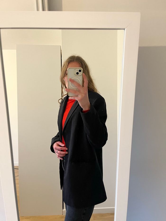 Blazer oversize à épaulettes - photo numéro 4