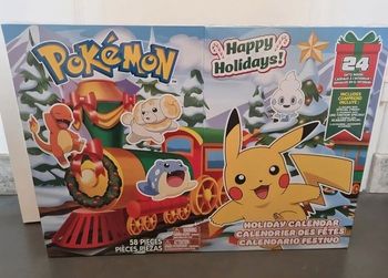 Calendrier avent pokemon bandai officiel