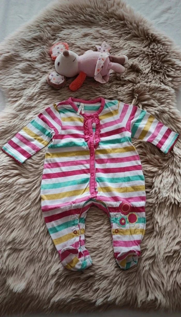 Pyjama fin rayé orchestra 1 mois