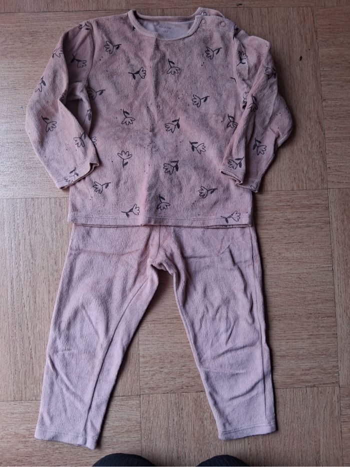 Ensemble pyjama saumon