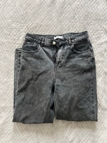 Jean droit gris - taille 38!