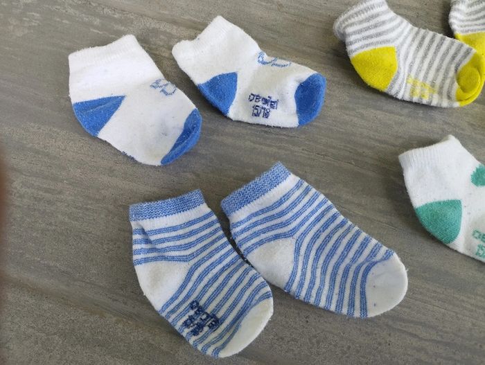 Lot n°397 Lot de 4 chaussettes garçon taille 15-18 - photo numéro 2