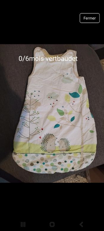 Gigoteuse 0/6mois