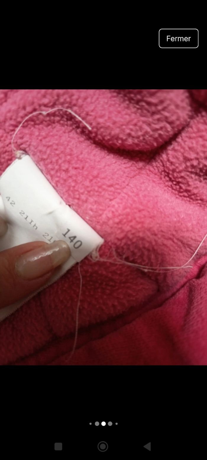 Veste rose  pampolina - photo numéro 8