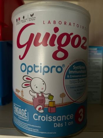 Lait en poudre Guigoz 3eme âge 