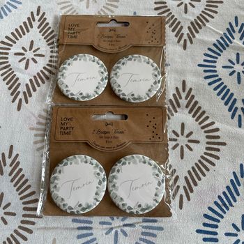 Badges témoins mariage
