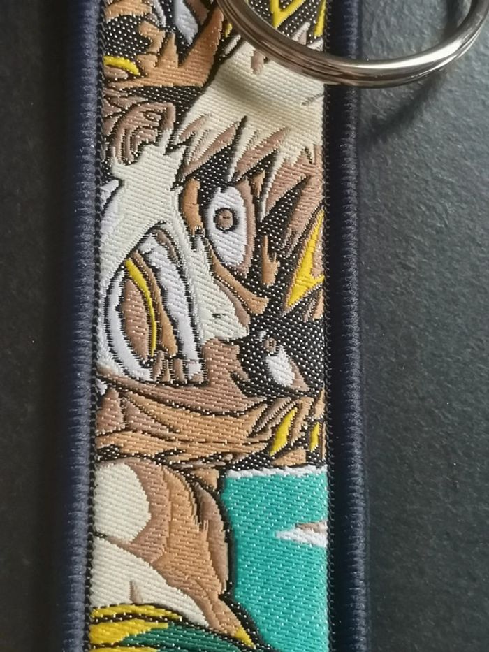 Porte-clés brodé my hero academia - photo numéro 2