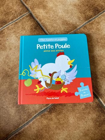 Livre puzzle Petite Poule