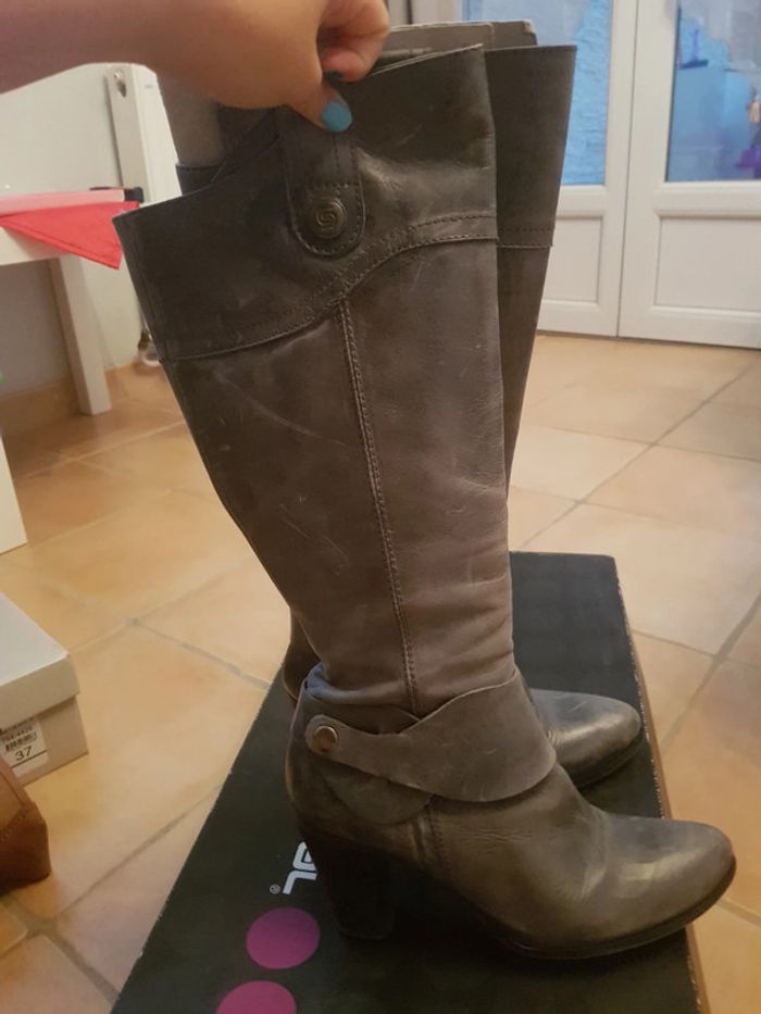 Bottes avec fermeture