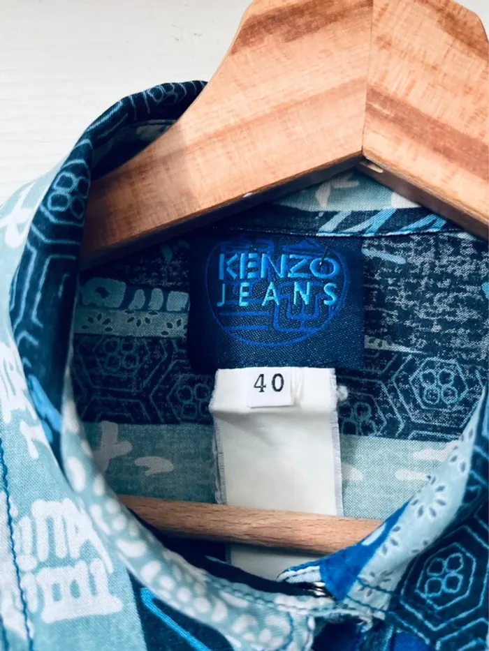Chemise Kenzo / T 40 / très bon état - photo numéro 3