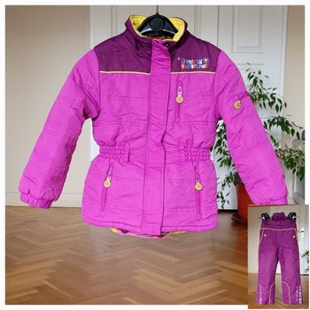 Ensemble veste et pantalon de ski fille 8 ans