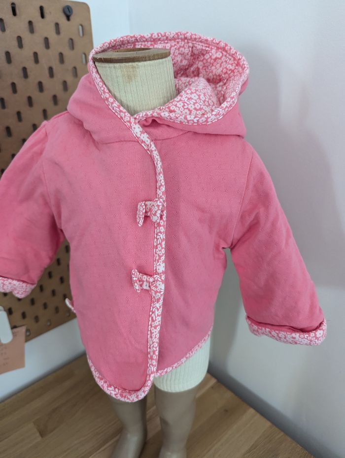 Veste rose sergent major 3 mois - photo numéro 3