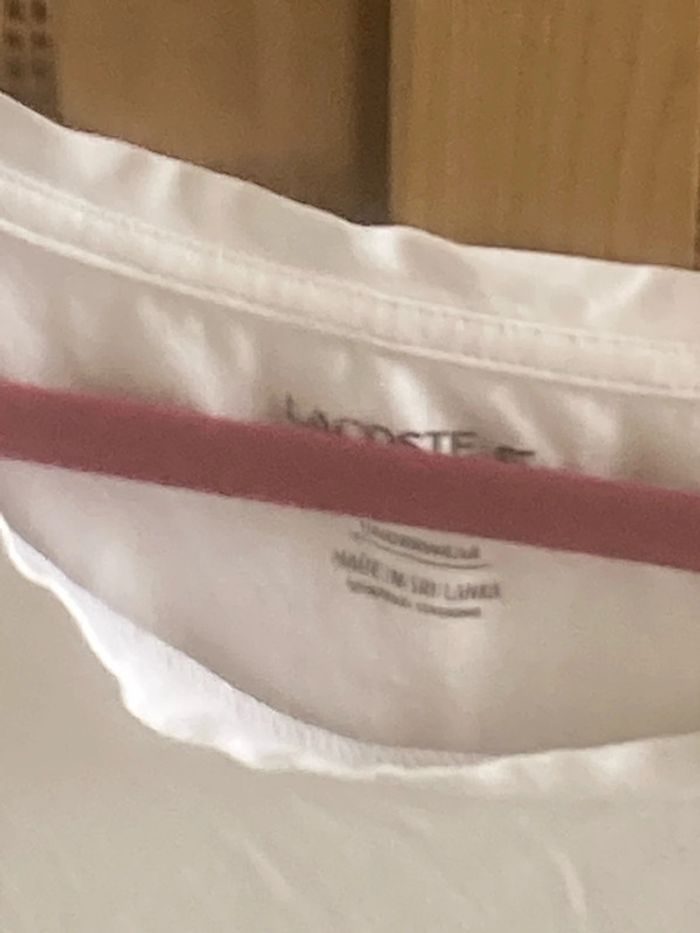Débardeur Lacoste - Taille M - photo numéro 3