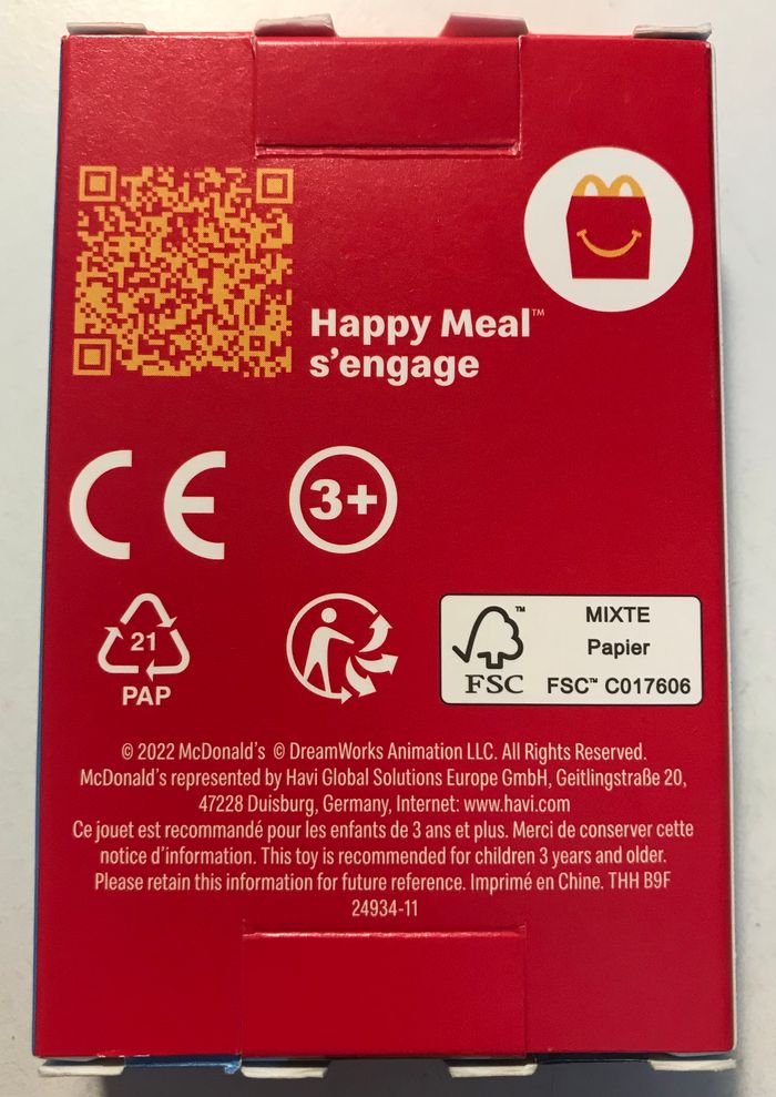 Jeu de cartes McDo - photo numéro 2