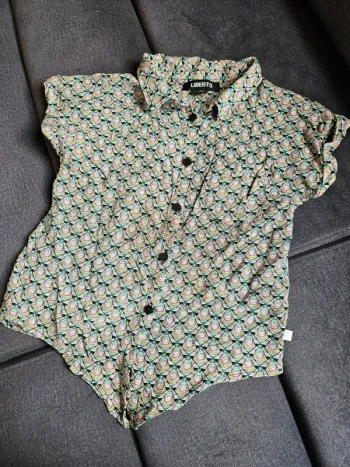 🦋 Chemise enfant sans manches 🦋