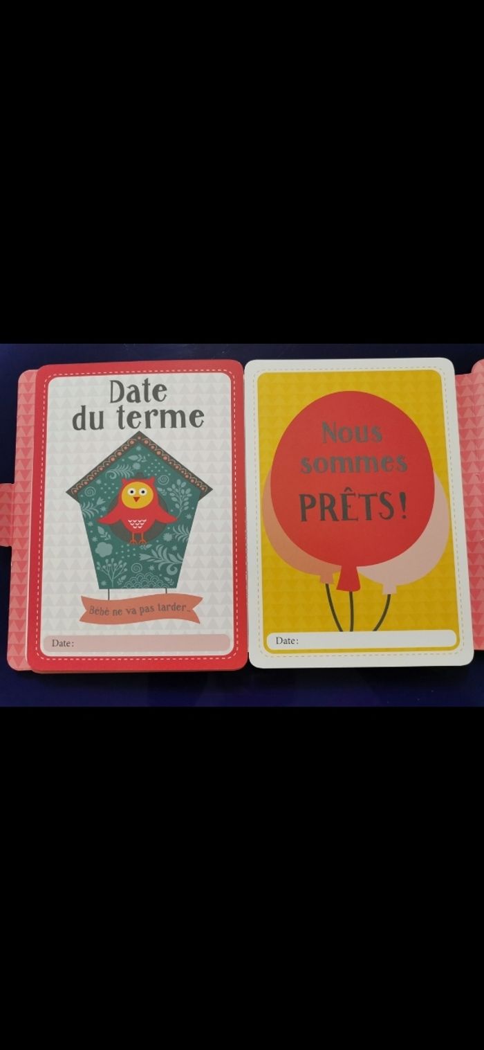 CARTES SOUVENIRS EN ATTENDANT BÉBÉ - photo numéro 9
