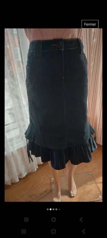 Magnifique Jupe en jeans Geisha taille M