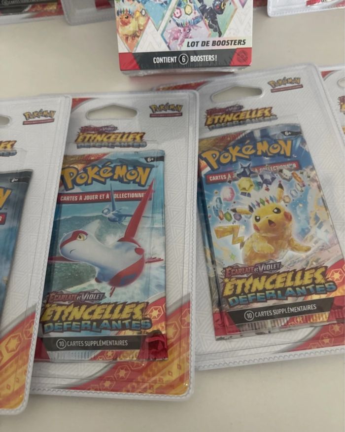 Bundle Pokémon – Évolution Prismatique + 2 Artsets Étincelles Déferlantes - photo numéro 2