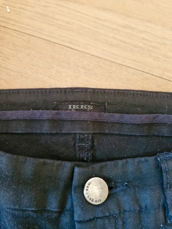 Jean slim bleu marine Ikks 36 - photo numéro 2