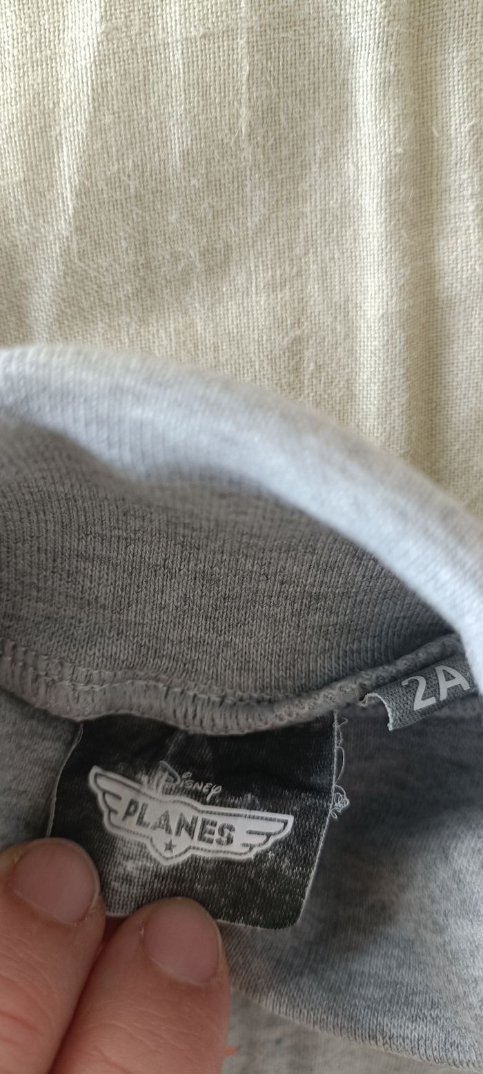 Tee shirt col roulé Disney Planes 2 ans - photo numéro 2