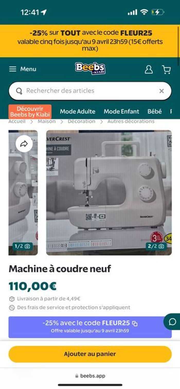 2 Machines à coudre - photo numéro 4