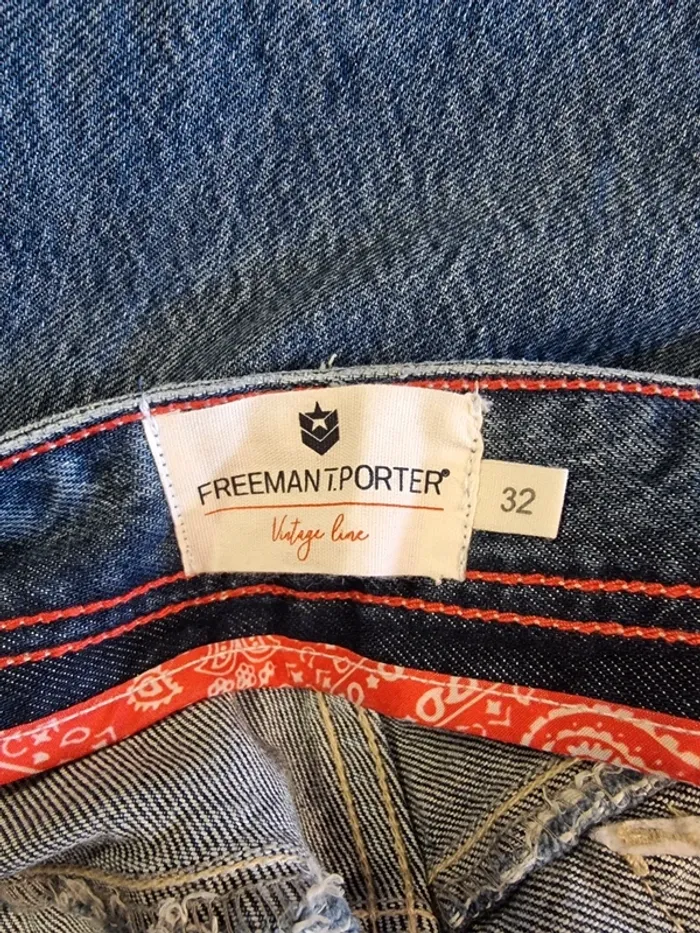 Freeman T. Porter jeans large Agatha * taille 42 * - photo numéro 5