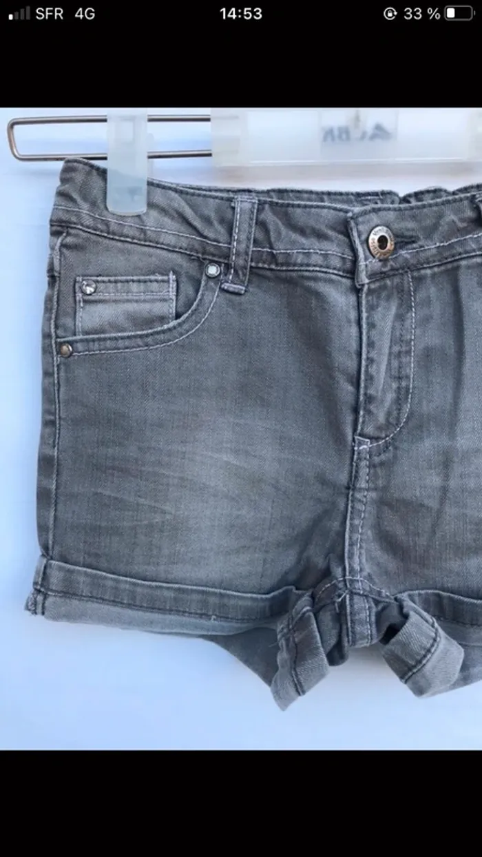 short gris - photo numéro 2