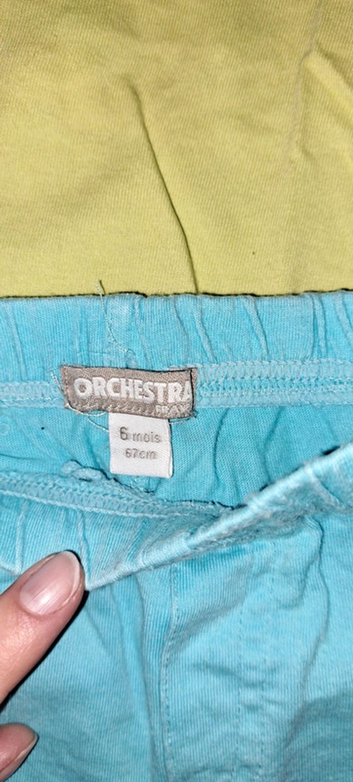 Ensemble Tee-shirt et short Orchestra 6 mois - photo numéro 4