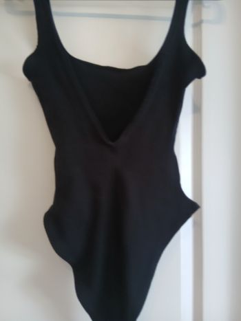 Body coton rayé