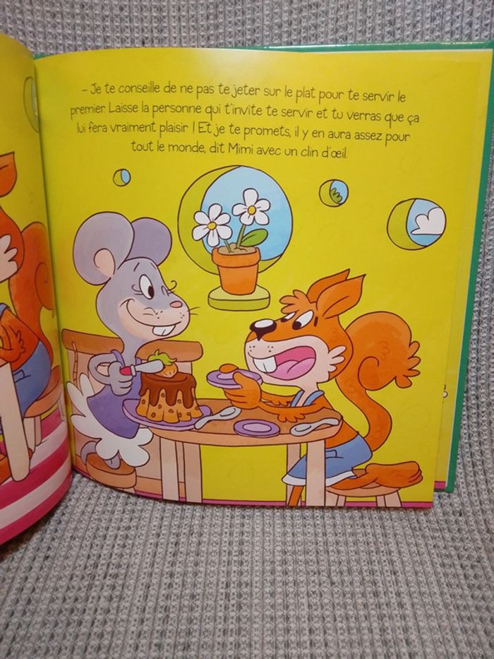 Apprends à bien te tenir à table - Collection savoir vivre / Ed. Caramel - photo numéro 6