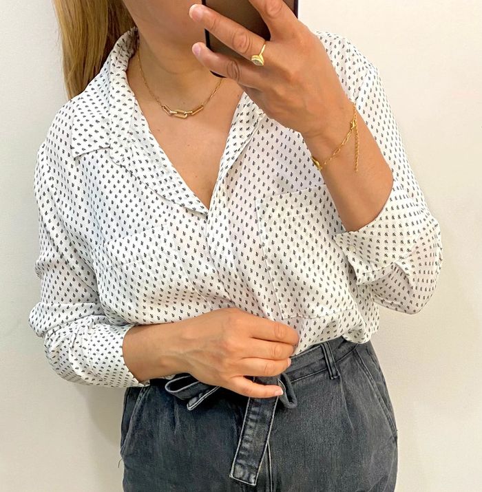 Chemise longue Mango imprimée taille L-XL