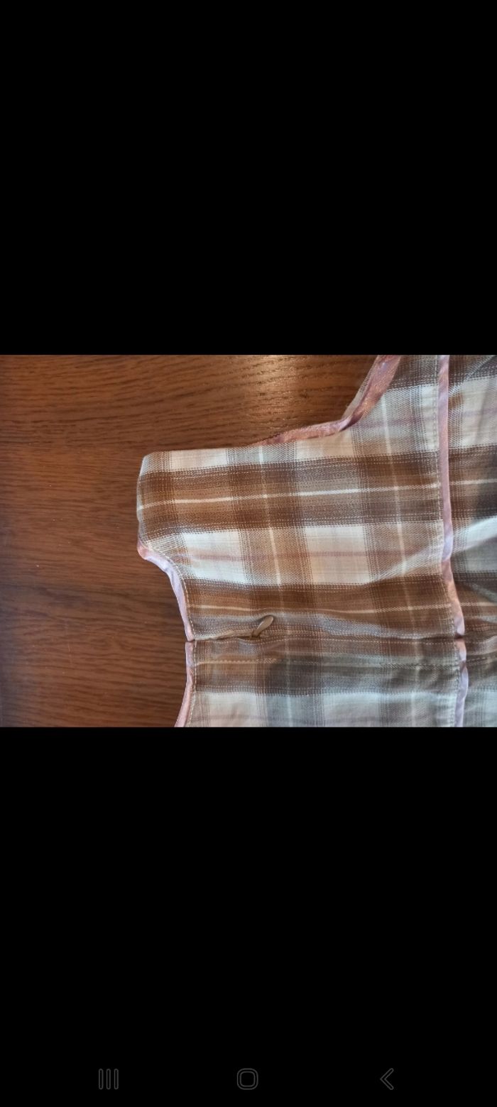 Robe à carreaux doublée (6 ans) - photo numéro 6