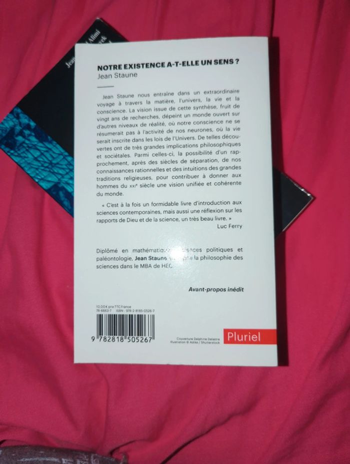 Livre Notre existence à t'elle un sens? Jean Staune - photo numéro 2
