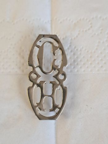 Monogramme CH pour maroquinerie