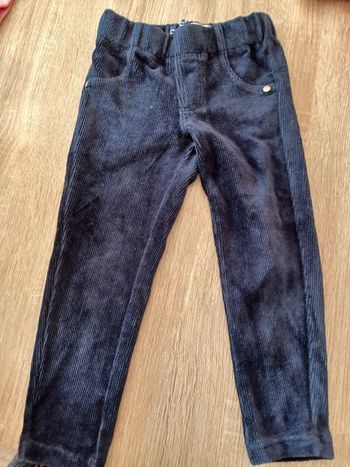 Pantalon velours 2 ans obaibi