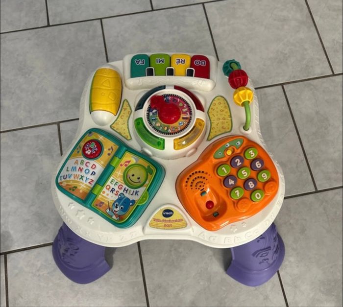 Table d’éveil 2 en 1 vtech - photo numéro 3
